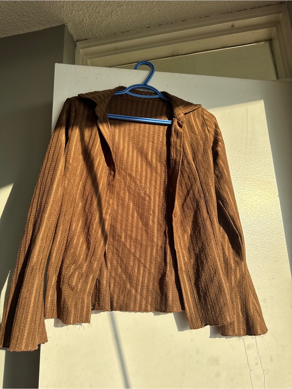 Brown blouse